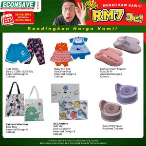 Econsave Promotion: RM7-RM20 Deals from 28 June - 9 July 2024