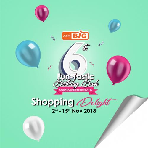 AEON BiG Shopping Delight Promotion (2 November 2018 - 15 November 2018)