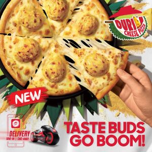 Indulge in Pizza Hut's New Durian Cheese Pizza – A Durian Lover's Dream!