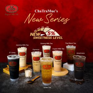 Discover ChaTraMue’s New Coffee & Tea Series with 5% Sweetness Level