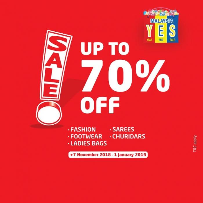 LuLu Hypermarket Year End Sale Up To 70% OFF (7 November 2018 - 1 January 2019)