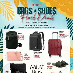 SOGO KL Bag & Shoes Flash Sale: Unbeatable Deals from 26 July to 4 August 2024