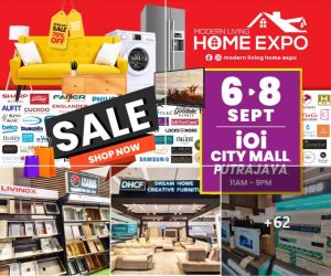 Modern Living Home Expo at IOI City Mall: Transform Your Home (6-8 September 2024)