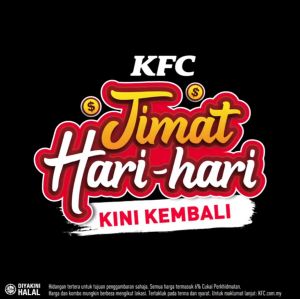 KFC Jimat Hari-Hari Promotion: Enjoy Affordable Meals Starting from RM9.99!