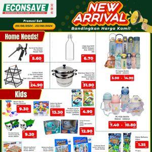 Econsave Promotion: New Arrival Products Deals (9-23 August 2024)