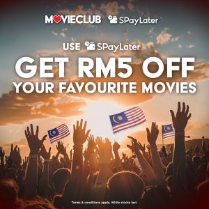 TGV Promotion: Enjoy RM5 Off Your Favourite Movie with Shopee SPayLater (from 26 August 2024)