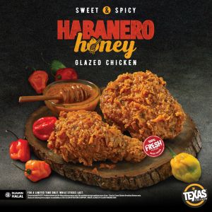 Texas Chicken Habanero Honey Glazed Chicken & Tenders | Limited Time Spicy-Sweet Treats