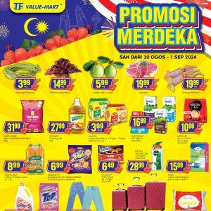 TF Value-Mart Merdeka Promotion 2024: Exclusive Deals on Groceries and Essentials (30 August - 1 September 2024)
