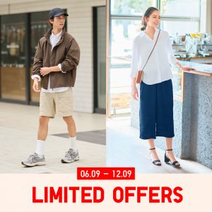 UNIQLO Sale: Limited Offers (6-12 September 2024)