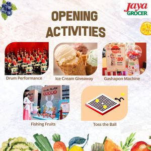 Jaya Grocer Sanctuary Mall Opening Promotion (28 September - 6 October 2024)