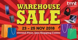 Thunder Match Warehouse Sale at Jaya Shopping Centre (23 November 2018 - 25 November 2018)