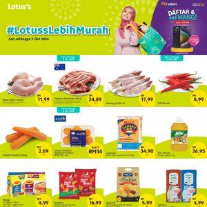 Lotus’s Press Ads Promotion: Best Deals & Discounts on Groceries (8-9 October 2024)