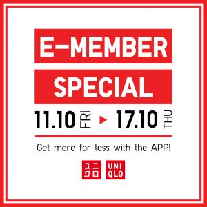 UNIQLO Sale: Exclusive E-Member Discounts on Polo Shirts, T-Shirts, and More (11-17 October 2024)