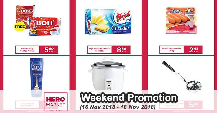 HeroMarket Weekend Promotion (16 November 2018 - 18 November 2018)