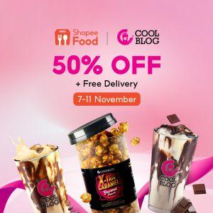 Coolblog ShopeeFood Promotion: 50% Off + Free Delivery (7-11 November 2024)