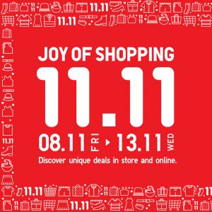 UNIQLO 11.11 Sale: Exclusive Offers & Rewards (8-13 November 2024)