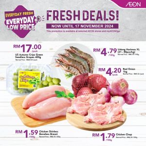 AEON Promotion: Fresh Deals (until 17 November 2024)