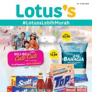 Lotus's Promotion Catalogue (14-27 November 2024): Best Deals & Discounts Await!
