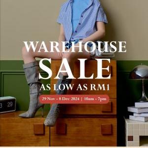 VOIR Warehouse Sale: Grab Deals as Low as RM1 (29 Nov - 8 Dec 2024)