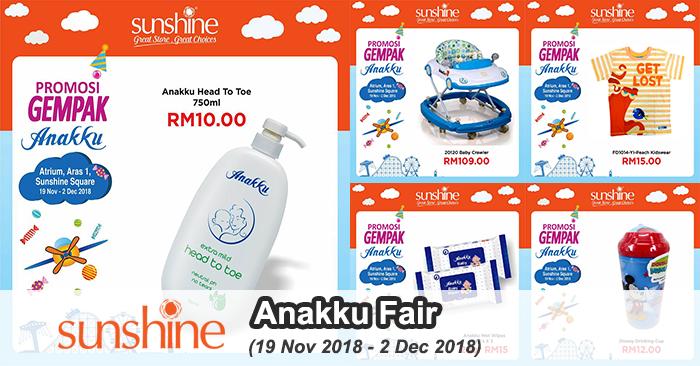 Sunshine Square Bayan Baru Anakku Promosi Gempak Fair (19 November 2018 - 2 December 2018)
