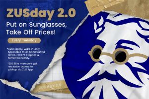 ZUS Coffee ZUSday 2.0 Promotion: Up to 50% Off Every Tuesday