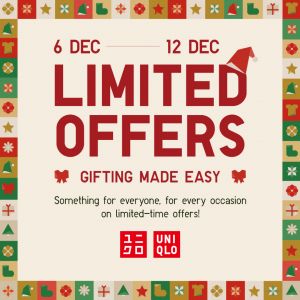 UNIQLO Promotion: Exclusive Offers (6-12 December 2024)