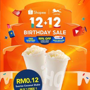LiHO Tea Shopee 12.12 Sale: Buy 1 Free 1 & RM12 Combo (9-15 December 2024)