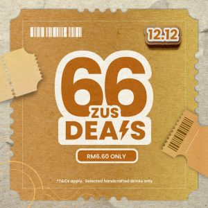 ZUS Coffee 12.12 Sale: RM6.60 Handcrafted Drinks Promo (12 Dec 2024)