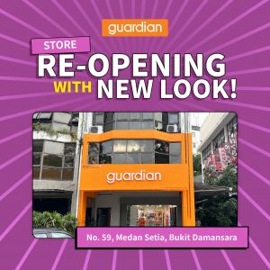 Guardian Medan Setia Bukit Damansara – Reopening Sale & Exciting Promotions (12-25 December 2024)