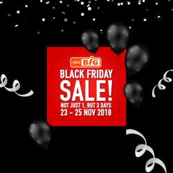 AEON BiG Black Friday Sale (23 November 2018 - 25 November 2018)
