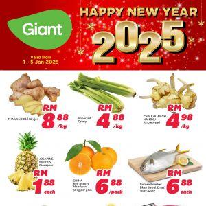 Giant New Year Promotion: Fresh Item Deals (1-5 January 2024)