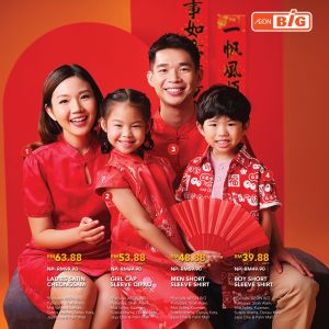AEON BiG CNY Fashion Sale 2025: Stylish Outfits & Exclusive Offers (until 28 January 2025)
