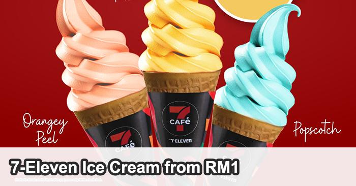7-Eleven Soft Serve CNY Promotion: Get Ice Cream from RM1 (27 Jan - 15 Feb 2025)