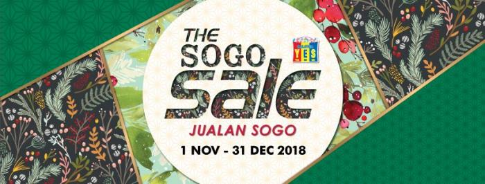 SOGO Sale (1 November 2018 - 31 December 2018)