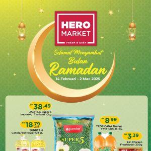 HeroMarket Ramadan Promotion Catalogue (14 Feb - 2 Mar 2025)