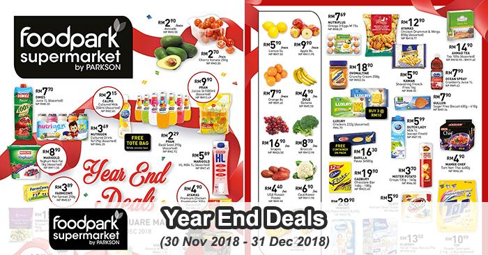Parkson Foodpark Supermarket Year End Promotion (30 November 2018 - 31 December 2018)