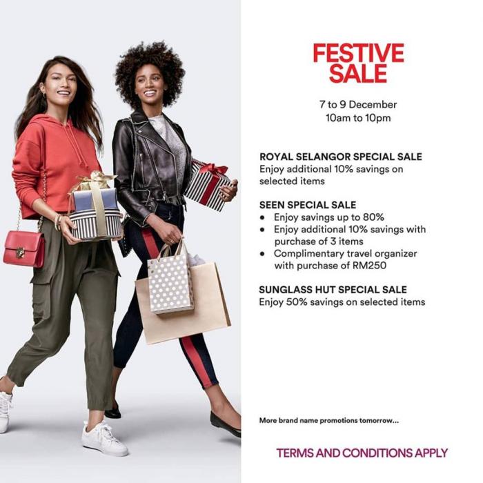 Genting Highlands Premium Outlets Festive Sale (7 December 2018 - 9 December 2018)