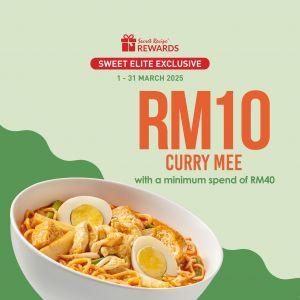 Secret Recipe RM10 Curry Mee Promotion – Limited-Time Offer for SR Rewards Members