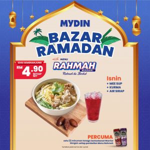 MYDIN Ramadan Menu Rahmah – Affordable Iftar Meals for RM4.90