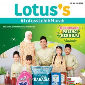 Lotus’s Promotion Catalogue (13-26 Mar 2025) – Best Grocery Deals in Malaysia!