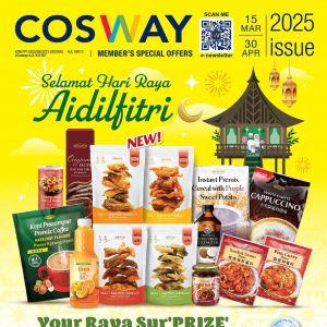 Cosway Promotion Catalogue (15 Mar - 30 Apr 2025) – Best Raya Deals & Discounts