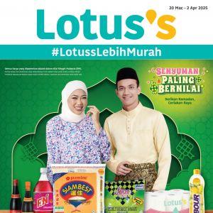 Lotus’s Promotion Catalogue 20 March - 2 April 2025 – Best Deals & Discounts