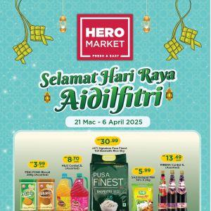 HeroMarket Hari Raya Promotion - Best Deals (21 Mar - 6 Apr 2025)