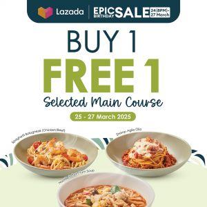 Secret Recipe Lazada Birthday Sale (25-27 Mar 2025) – Buy 1 Free 1 & RM10 Off!