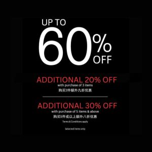 Armani Sale at Genting Highlands Premium Outlets (21 Mar - 1 Apr 2025) – Up to 60% Off