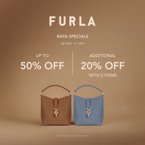 Furla Raya Sale at Mitsui Outlet Park - Up to 50% Off (28 March - 1 April 2025)