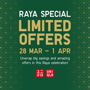 UNIQLO Raya Sale (28 Mar - 1 Apr 2025) – Best Deals on Modest & Casual Wear