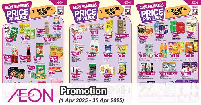 AEON Member Promotion (1-31 April 2025)