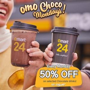 Emart24 Monday Promotion 7 April 2025 – 50% Off Chocolate Drinks at All Stores