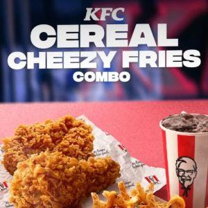 KFC Cereal Cheezy Fries Combo Deal – Best Crunchy Cheese Combo from RM12.99
